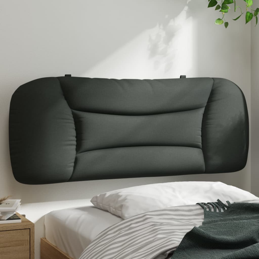 Headboard Cushion &amp;quot;Hvar&amp;quot; Dark Grey Fabric