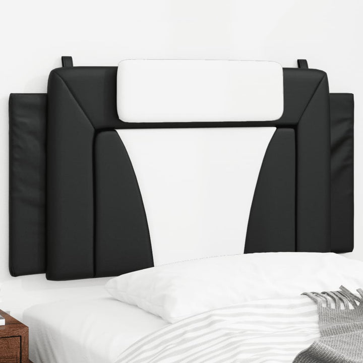 Headboard Cushion &amp;quot;Viana&amp;quot; Black Faux Leather