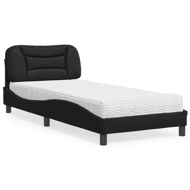 Bed With Mattress &amp;quot;Hvar&amp;quot; Faux Leather