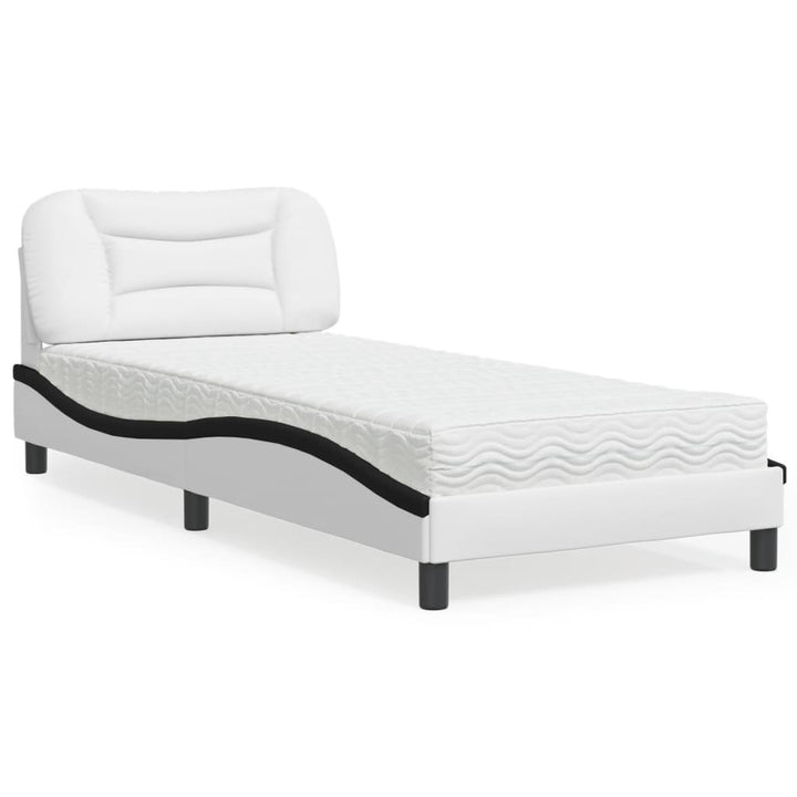 Bed With Mattress &amp;quot;Hvar&amp;quot; Faux Leather