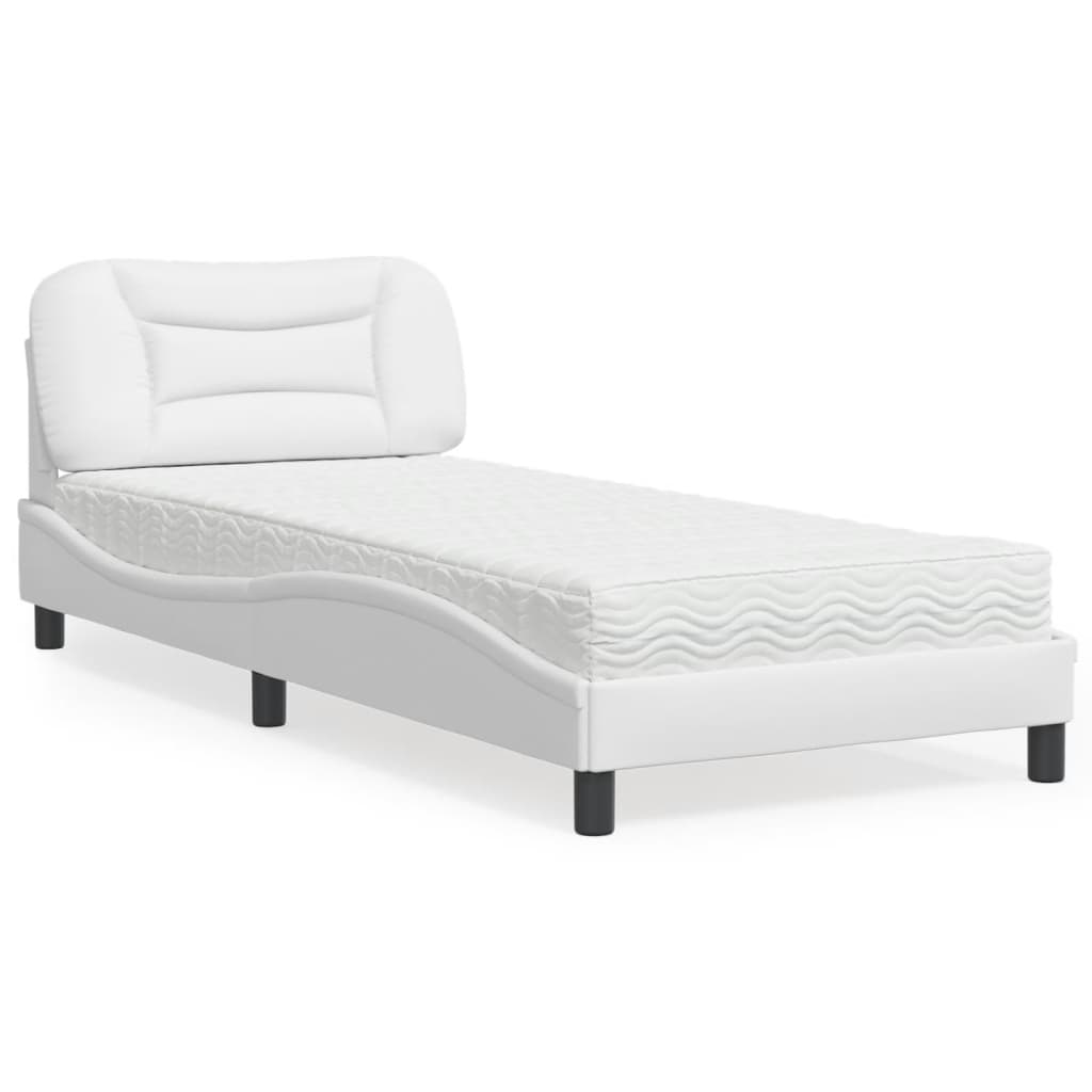 Bed With Mattress &amp;quot;Hvar&amp;quot; Faux Leather