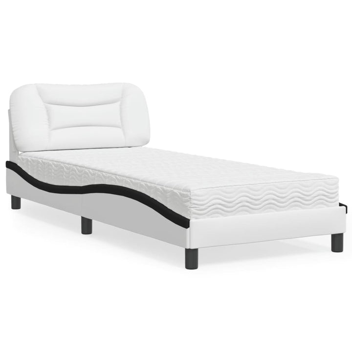 Bed With Mattress &amp;quot;Hvar&amp;quot; Faux Leather