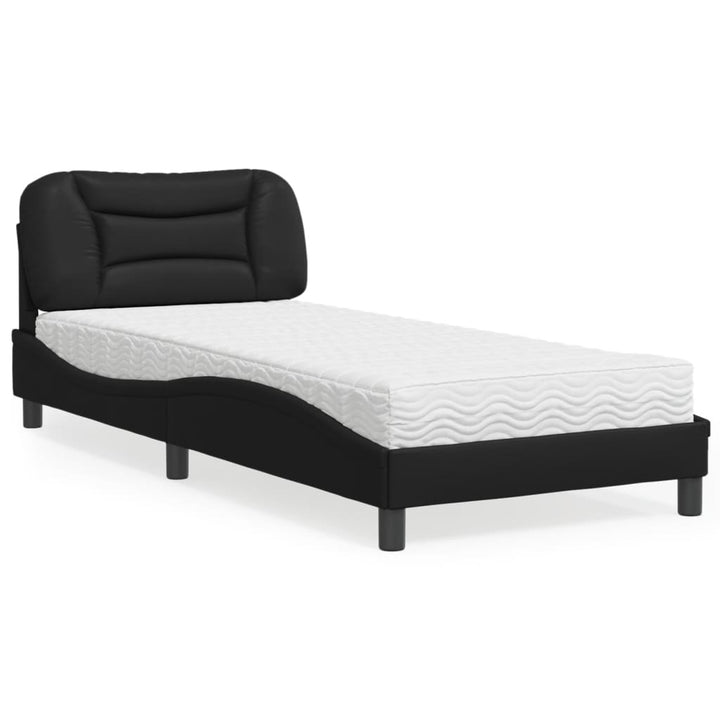 Bed With Mattress &amp;quot;Hvar&amp;quot; Faux Leather