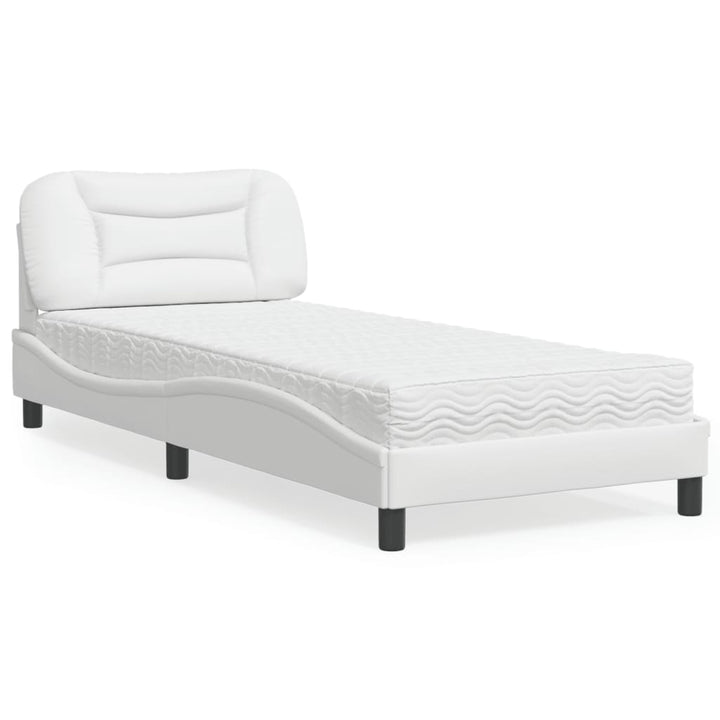 Bed With Mattress &amp;quot;Hvar&amp;quot; Faux Leather
