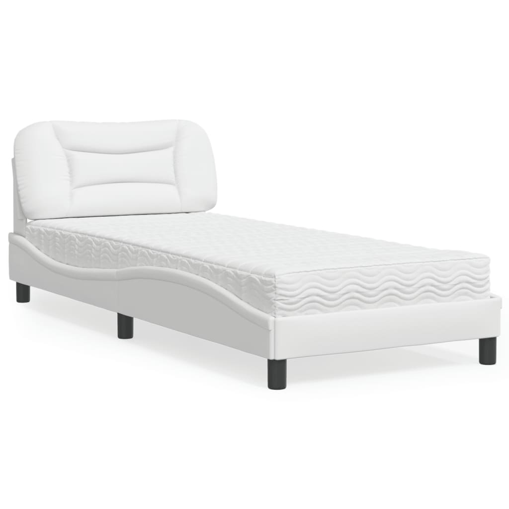 Bed With Mattress &amp;quot;Hvar&amp;quot; Faux Leather
