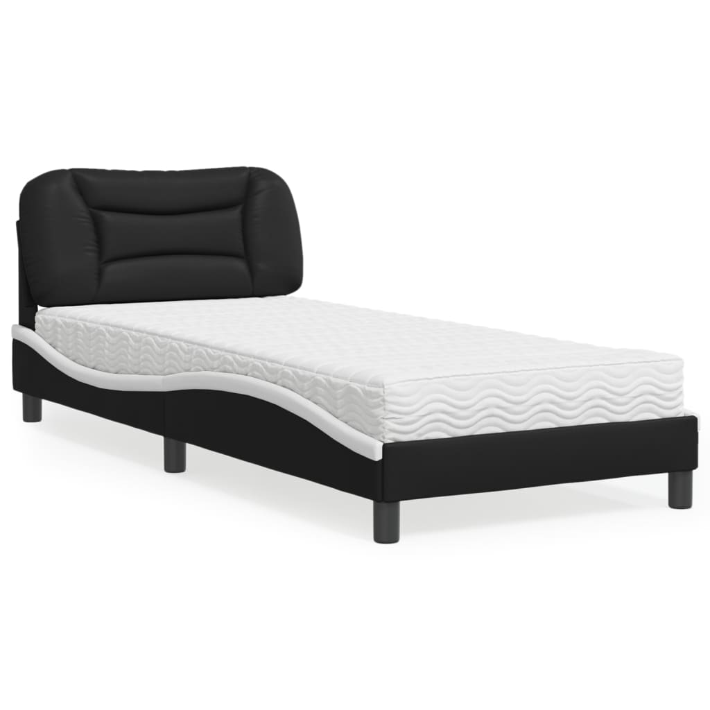 Bed With Mattress &amp;quot;Hvar&amp;quot; Faux Leather