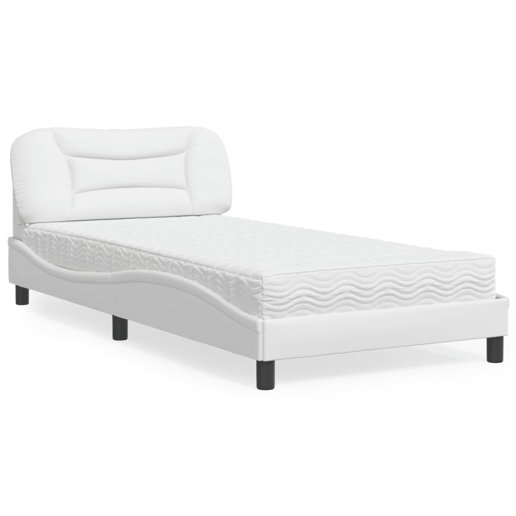 Bed With Mattress &amp;quot;Hvar&amp;quot; Faux Leather