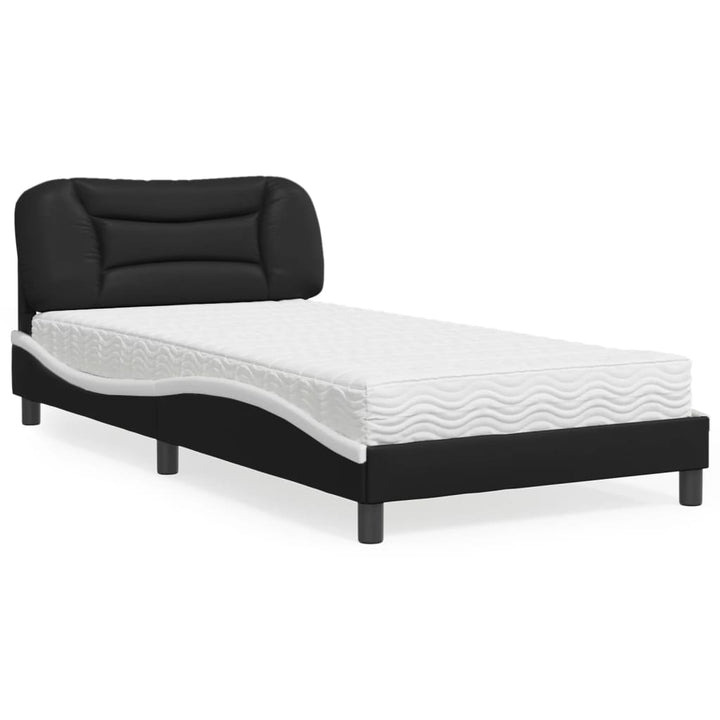 Bed With Mattress &amp;quot;Hvar&amp;quot; Faux Leather