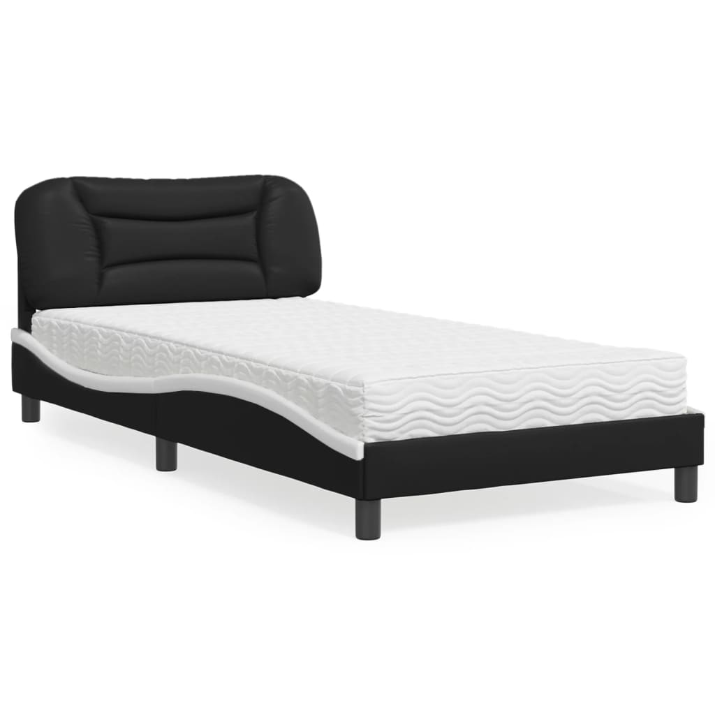 Bed With Mattress &amp;quot;Hvar&amp;quot; Faux Leather
