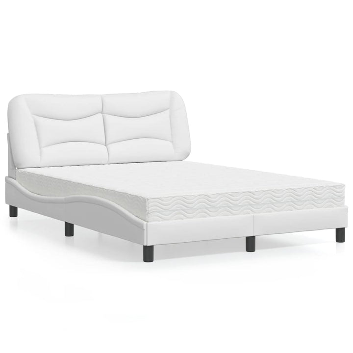 Bed With Mattress &amp;quot;Hvar&amp;quot; Faux Leather