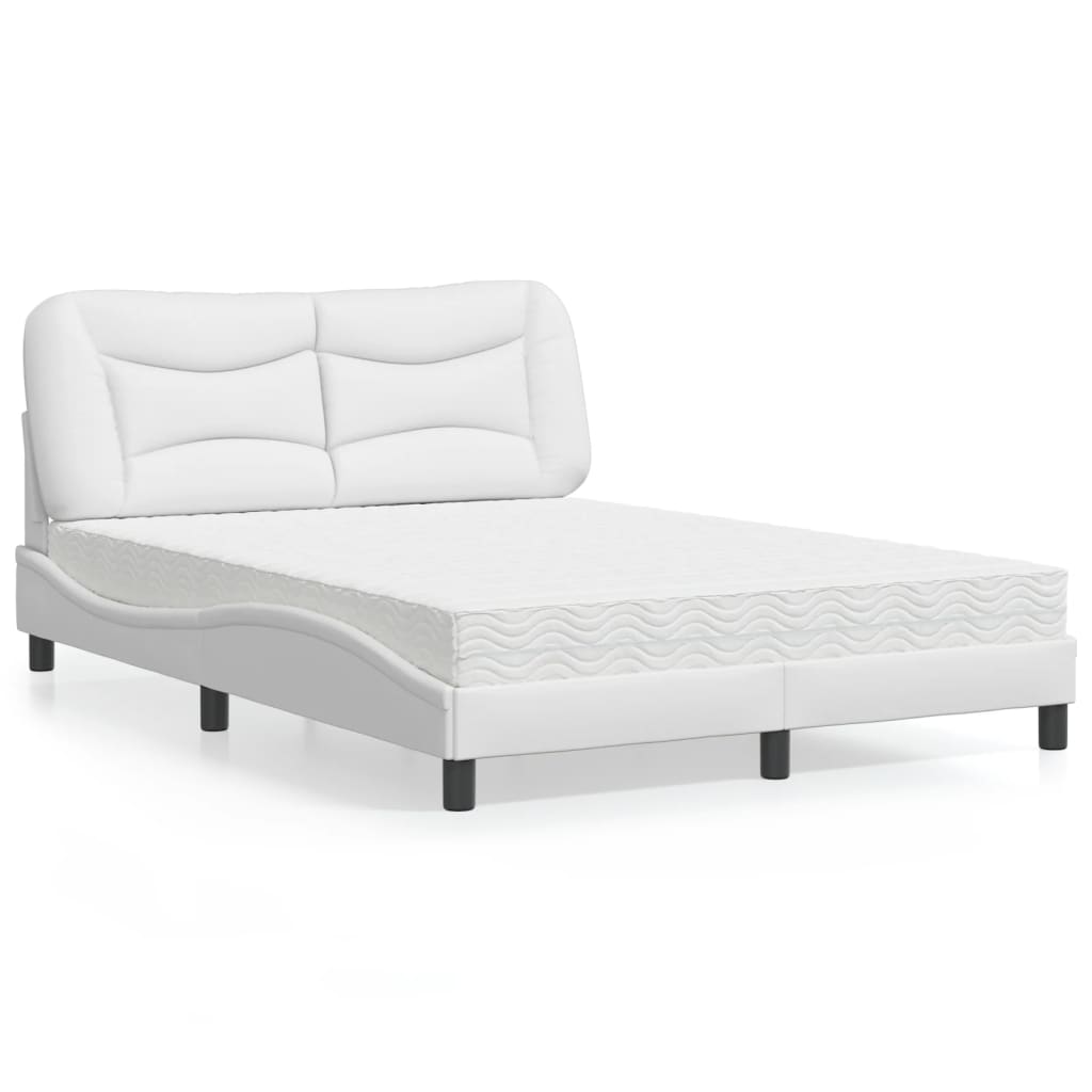 Bed With Mattress &amp;quot;Hvar&amp;quot; Faux Leather