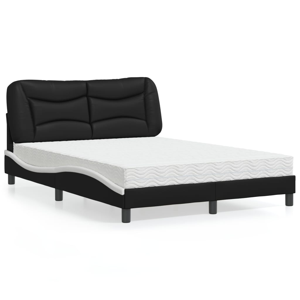 Bed With Mattress &amp;quot;Hvar&amp;quot; Faux Leather