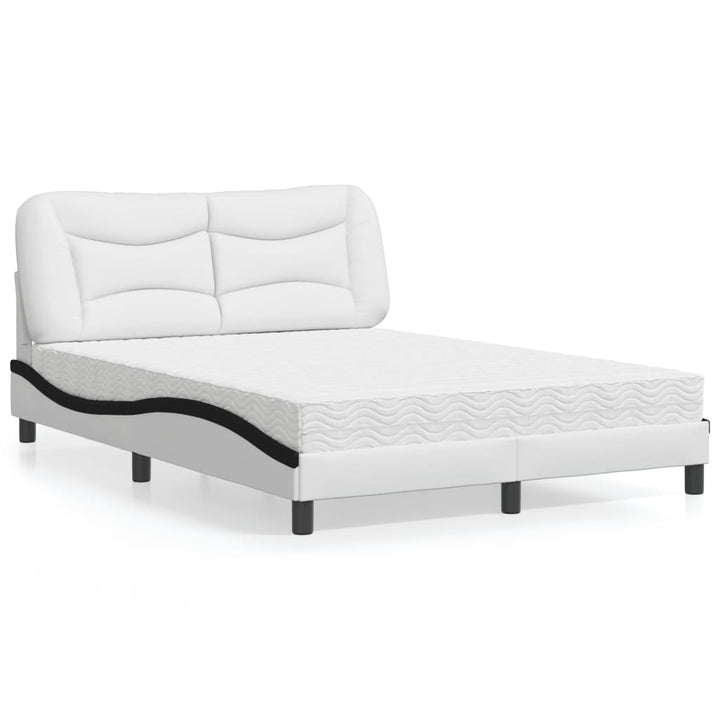 Bed With Mattress &amp;quot;Hvar&amp;quot; Faux Leather