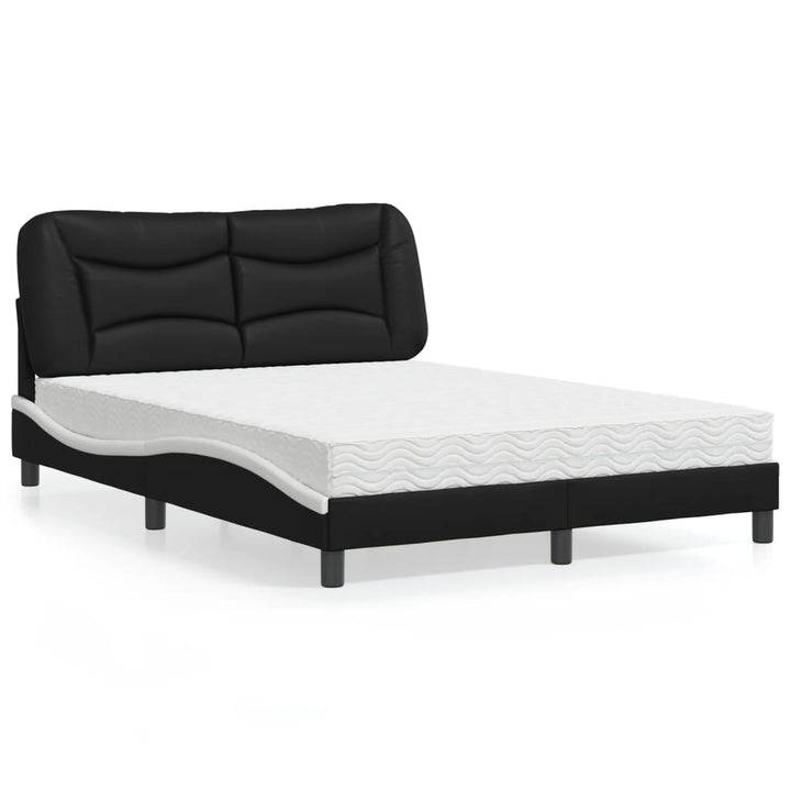 Bed With Mattress &amp;quot;Hvar&amp;quot; Faux Leather