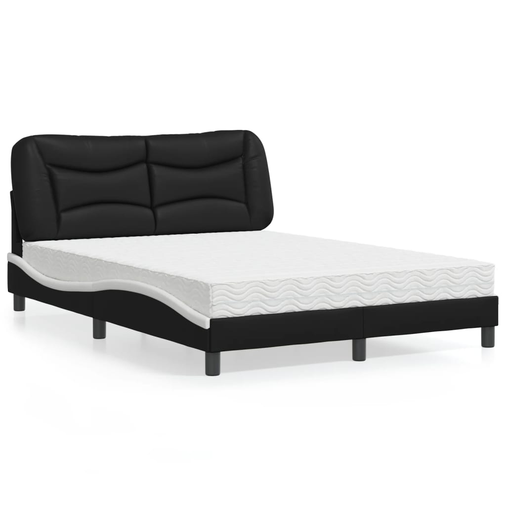 Bed With Mattress &amp;quot;Hvar&amp;quot; Faux Leather