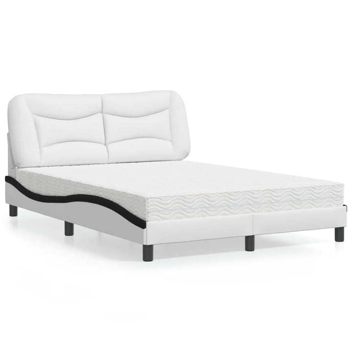 Bed With Mattress &amp;quot;Hvar&amp;quot; Faux Leather