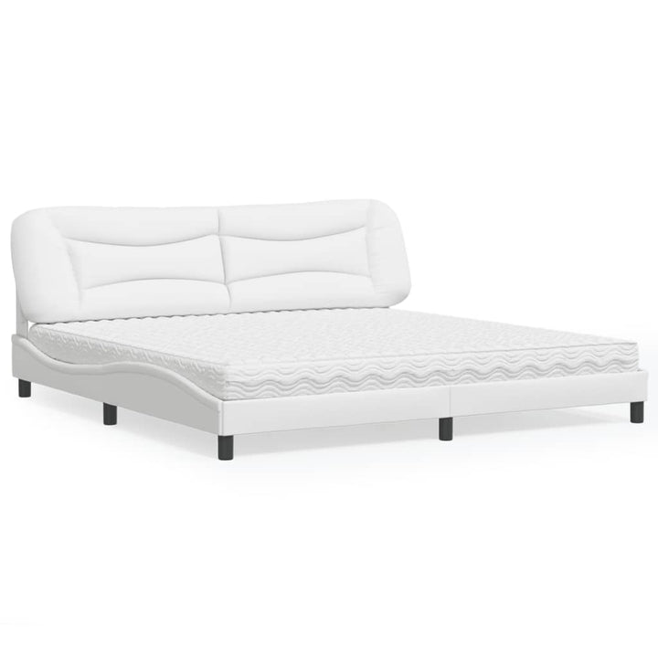 Bed With Mattress &amp;quot;Hvar&amp;quot; Faux Leather