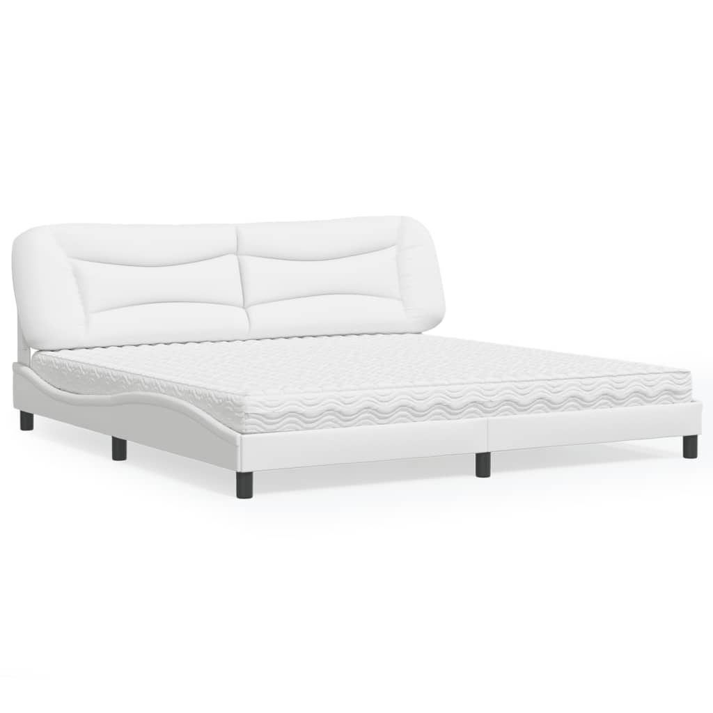 Bed With Mattress &amp;quot;Hvar&amp;quot; Faux Leather