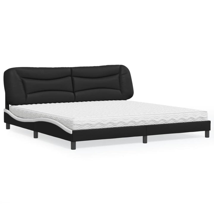 Bed With Mattress &amp;quot;Hvar&amp;quot; Faux Leather