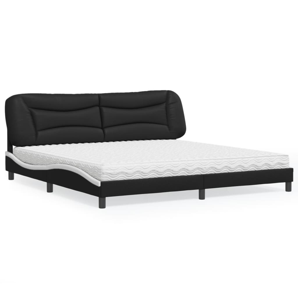 Bed With Mattress &amp;quot;Hvar&amp;quot; Faux Leather