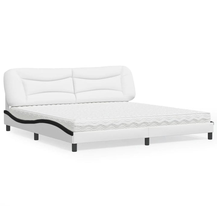 Bed With Mattress &amp;quot;Hvar&amp;quot; Faux Leather