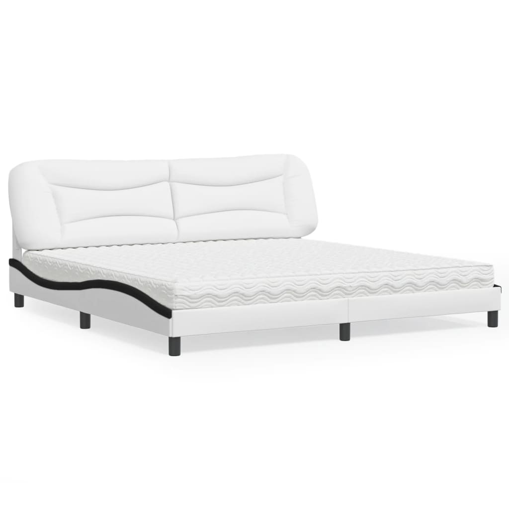 Bed With Mattress &amp;quot;Hvar&amp;quot; Faux Leather