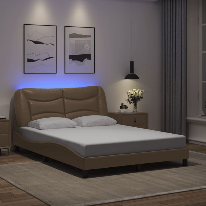 Bed Frame With Led Without Mattress &amp;quot;Hvar&amp;quot;