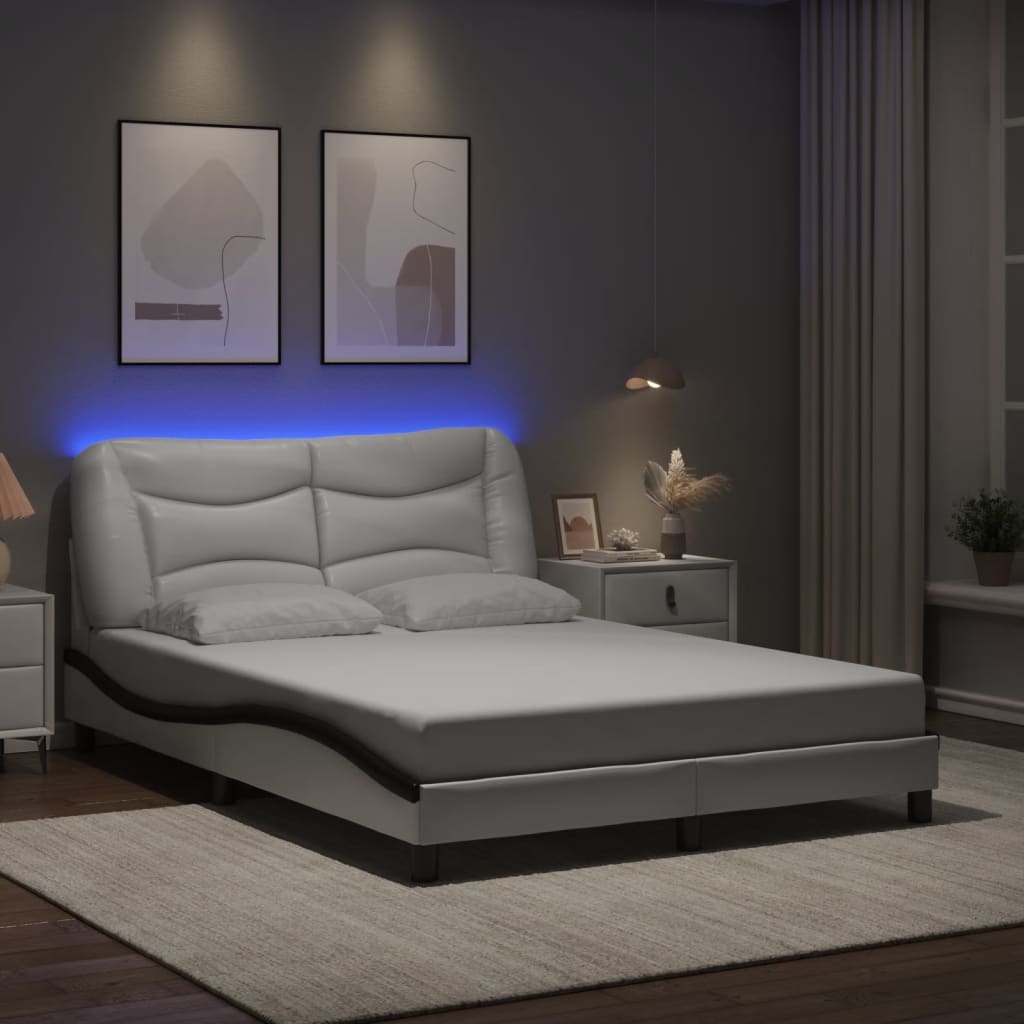 Bed Frame With Led Without Mattress &amp;quot;Hvar&amp;quot;