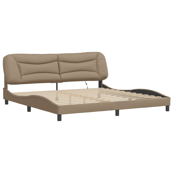 Bed Frame With Led Without Mattress &amp;quot;Hvar&amp;quot;