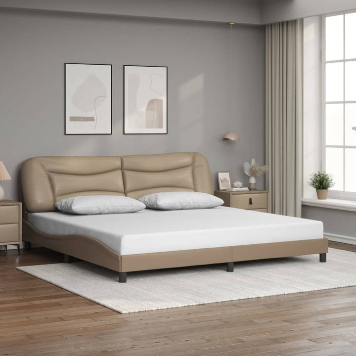 Bed Frame With Led Without Mattress &amp;quot;Hvar&amp;quot;