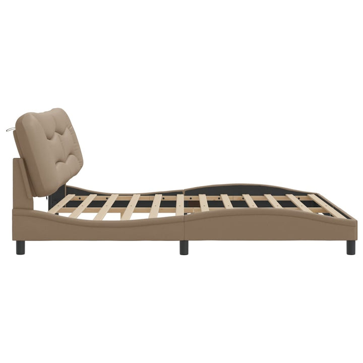 Bed Frame With Led Without Mattress &amp;quot;Hvar&amp;quot;
