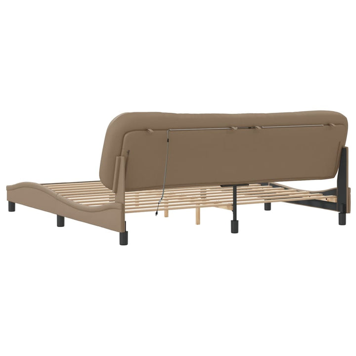 Bed Frame With Led Without Mattress &amp;quot;Hvar&amp;quot;
