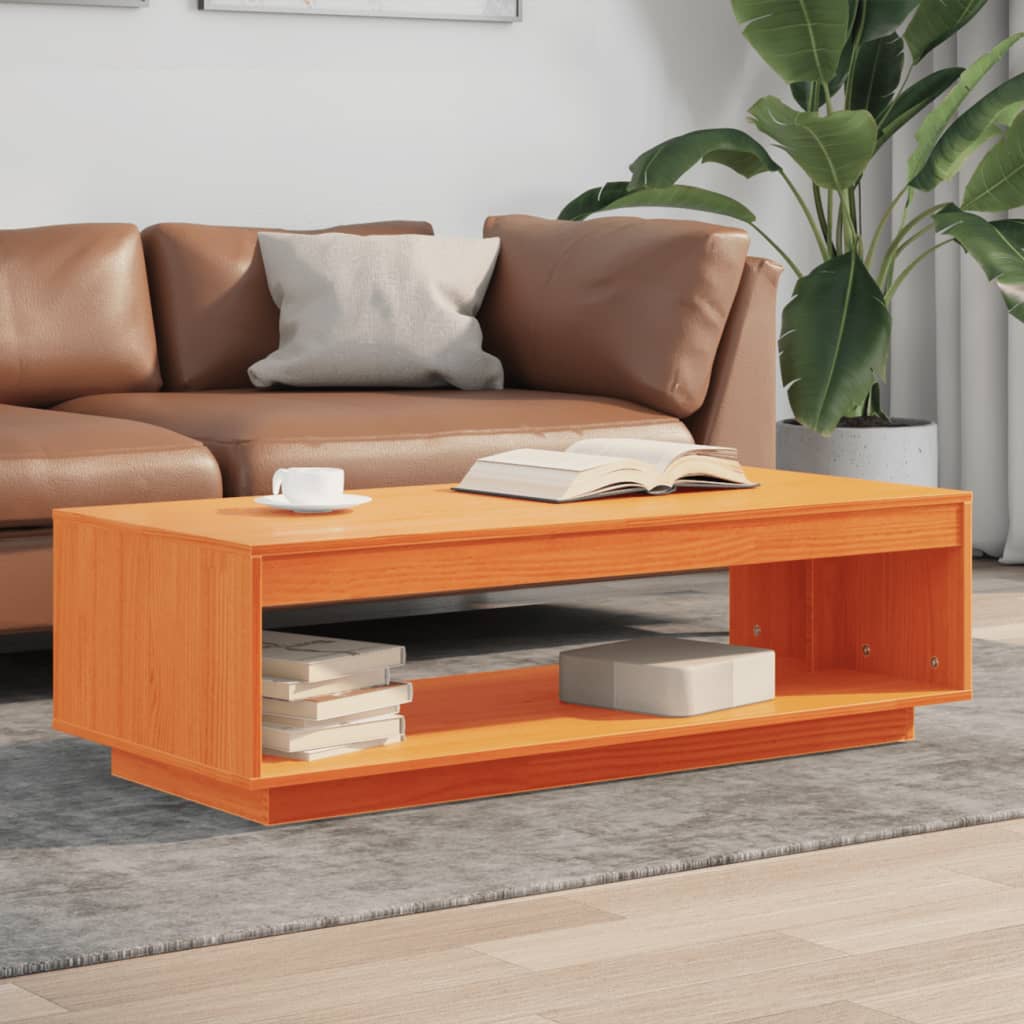 Soffbord 110X50X33,5 Cm Massiv Furu