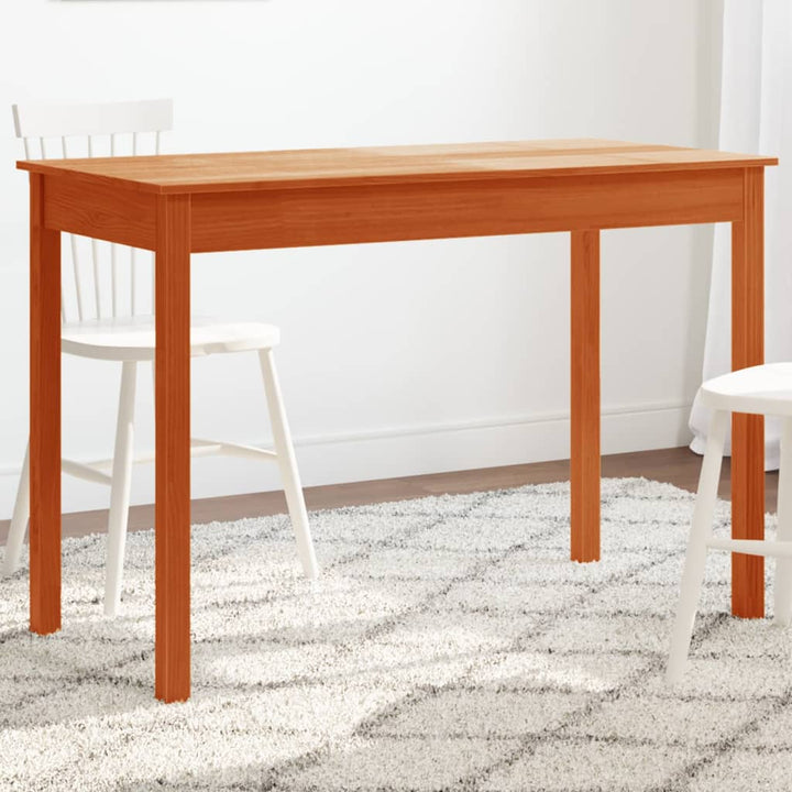 Matbord 110X55X75 Cm Massivt Furuträ