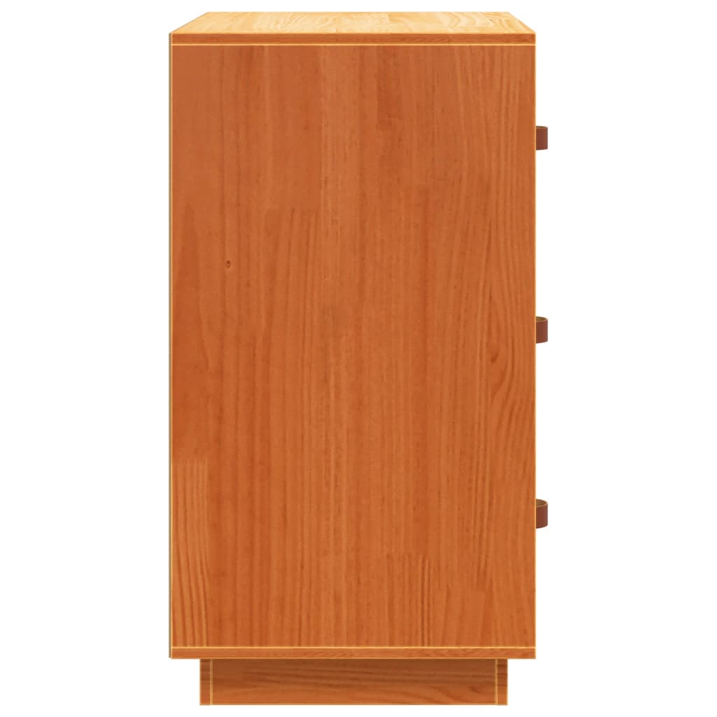 Skänk 80X40X75 Cm Massiv Furu