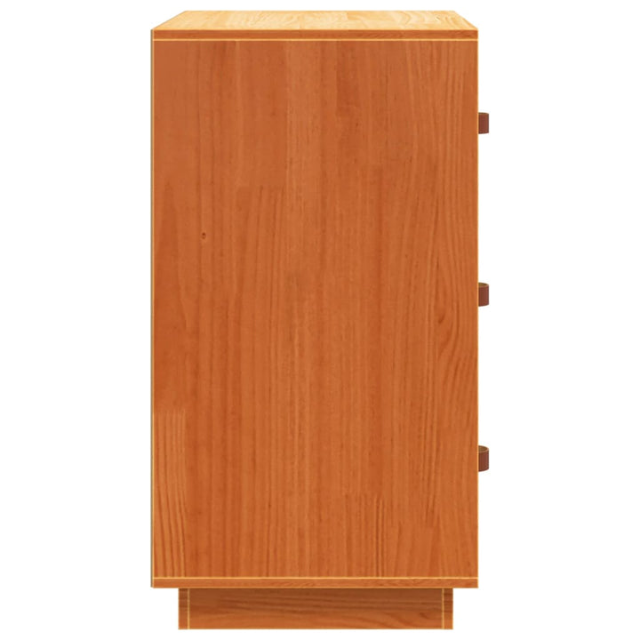 Skänk 80X40X75 Cm Massiv Furu