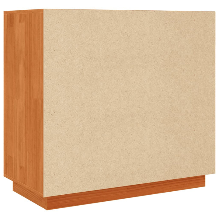 Skänk 80X40X75 Cm Massiv Furu