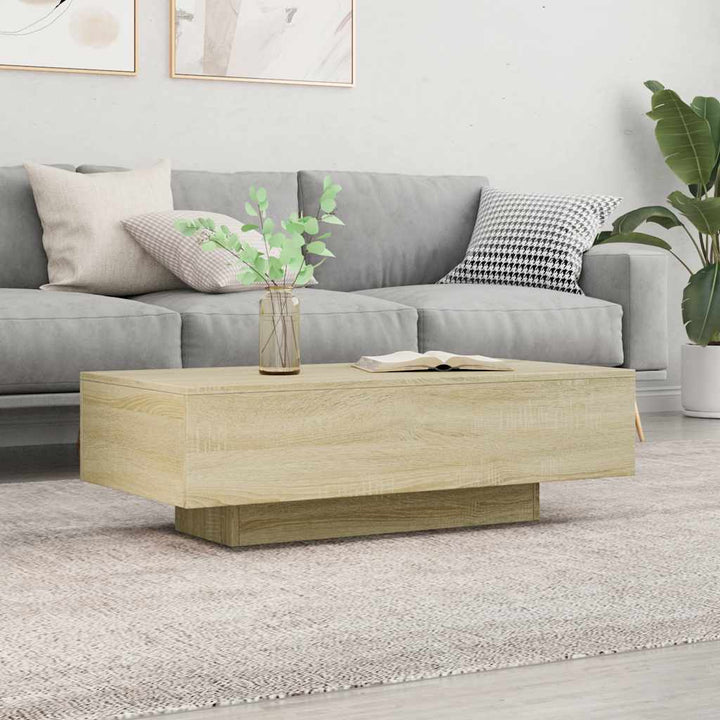 Soffbord 100X49,5X31 Cm Konstruerat Trä