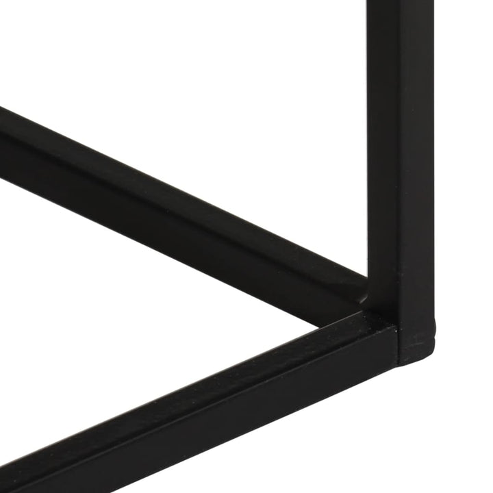 Konsolbord 110X30X75 Cm Massivt Akaciaträ Och Järn
