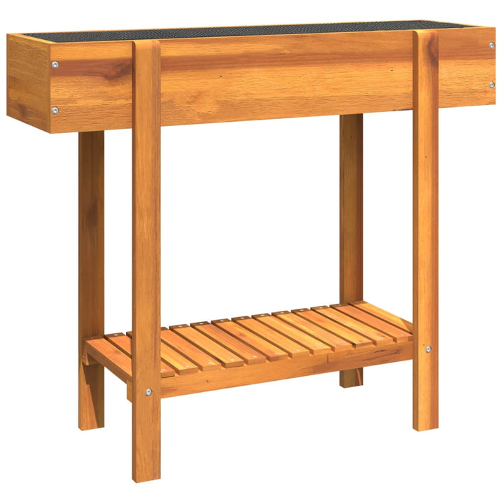 Odlingslåda Upphöjd 90X30X75 Cm Massivt Akaciaträ