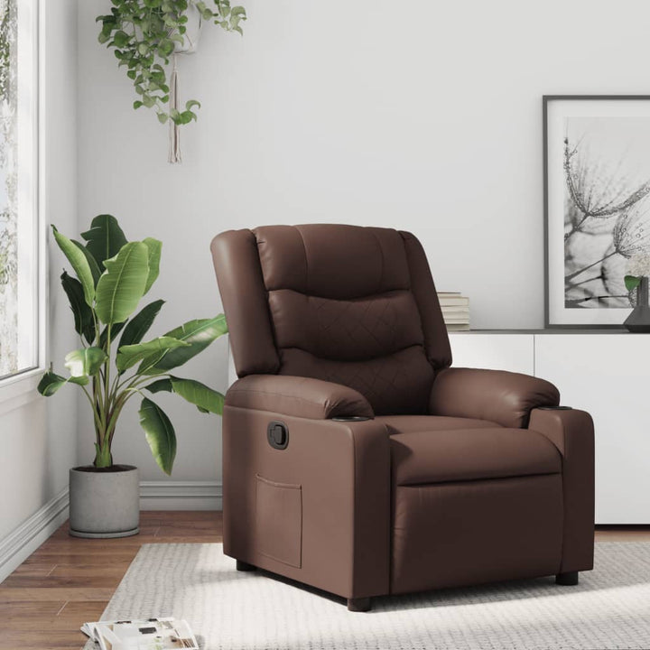 Elektrisk Massagefåtölj Konstläder