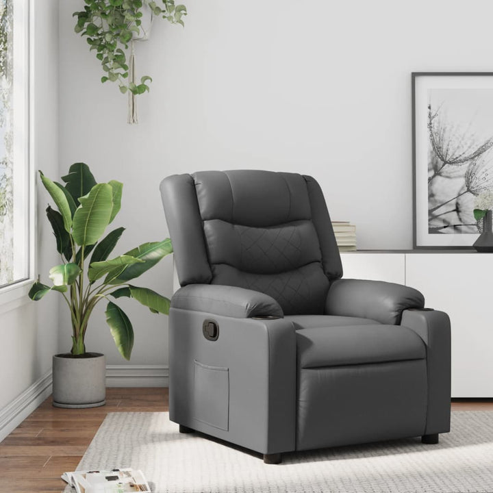Elektrisk Massagefåtölj Konstläder