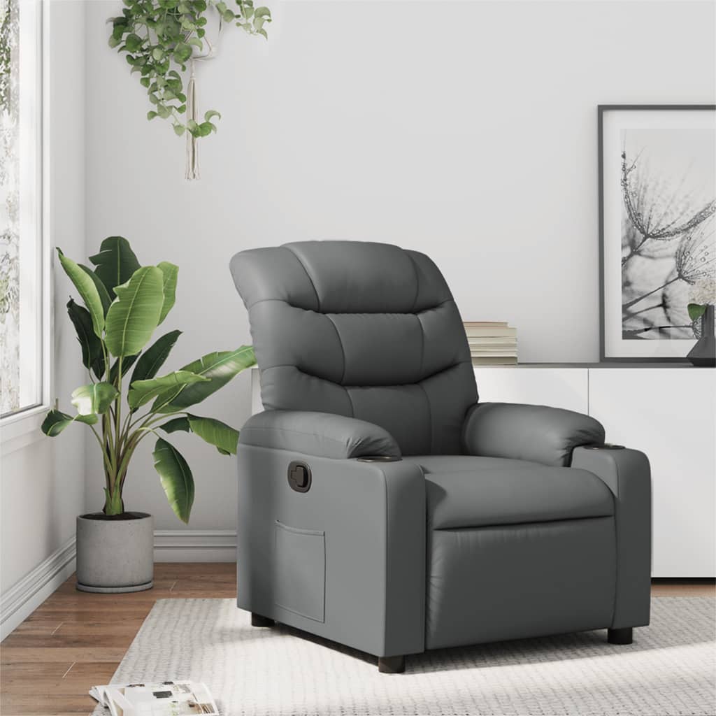 Reclinerfåtölj Konstläder