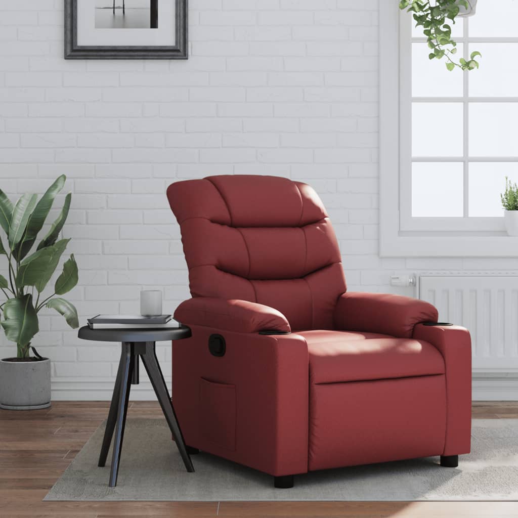 Reclinerfåtölj Konstläder