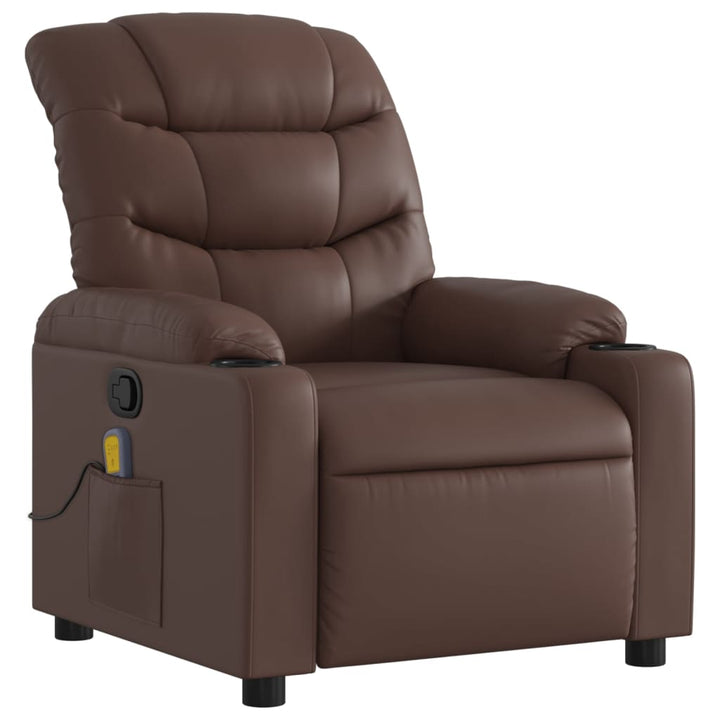 Massagefåtölj Konstläder