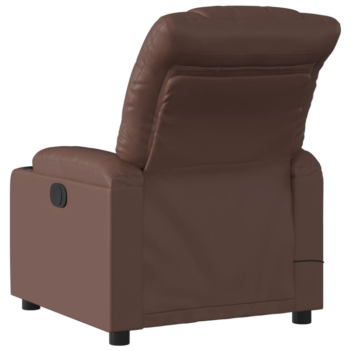 Massagefåtölj Konstläder