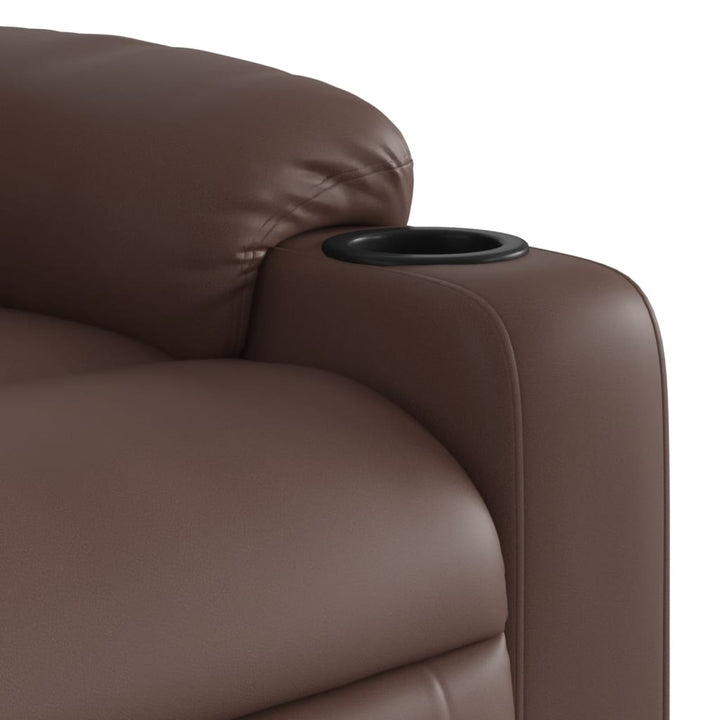 Massagefåtölj Konstläder