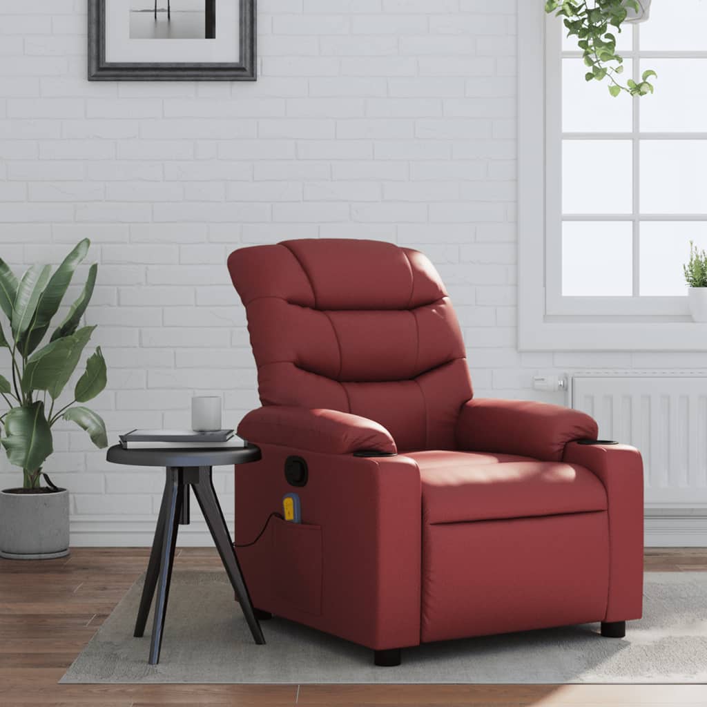 Reclinerfåtölj Konstläder