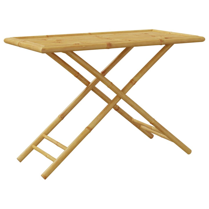 Hopfällbart Trädgårdsbord 110X55X75 Cm Bambu