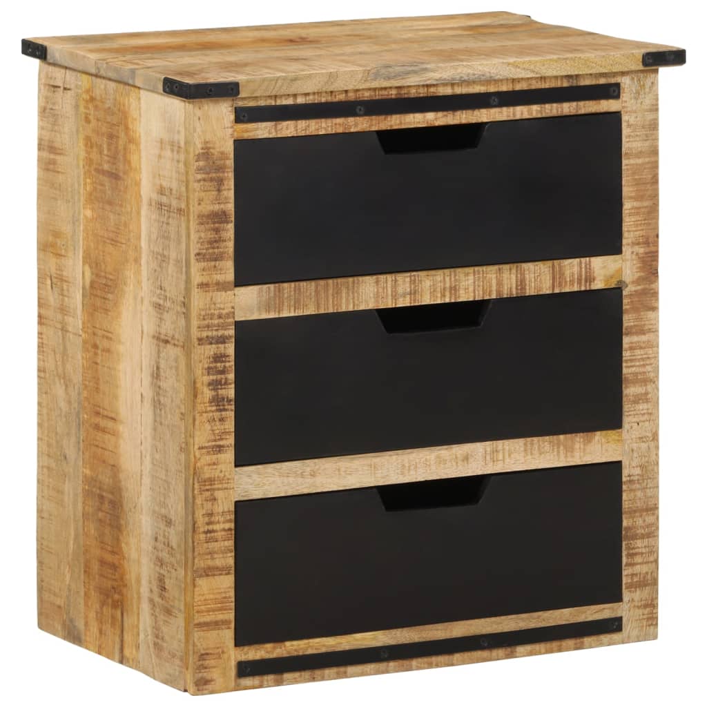 Byrå Med 55X35X60 Cm Massivt Mangoträ